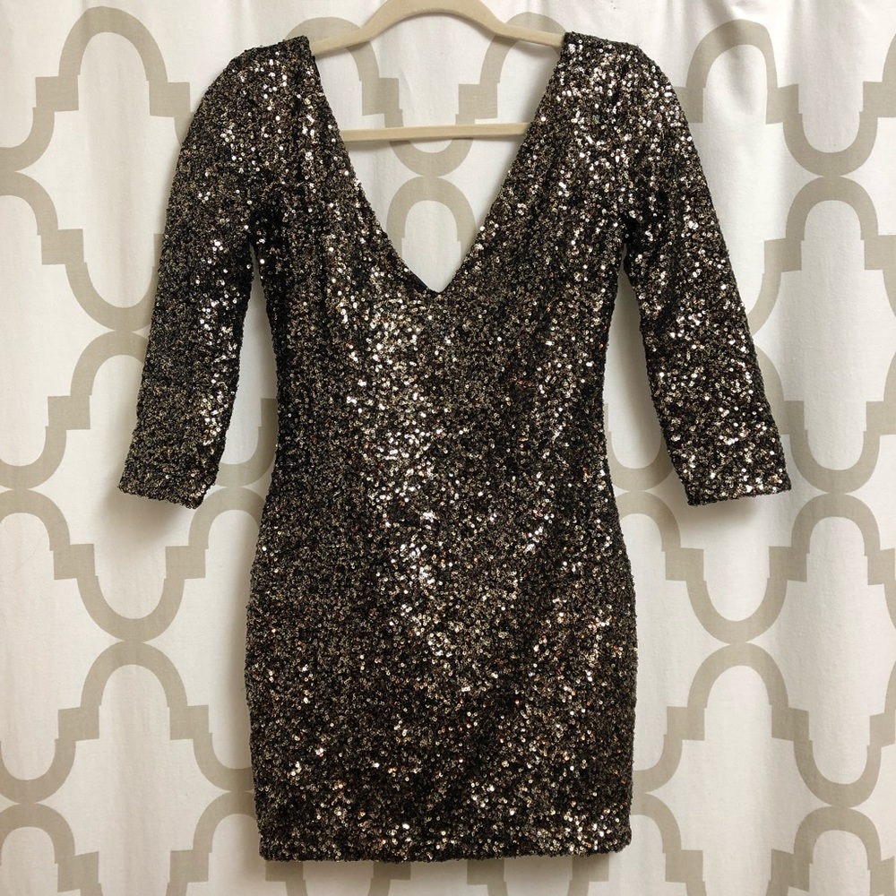 Agaci Sequin Party Dress